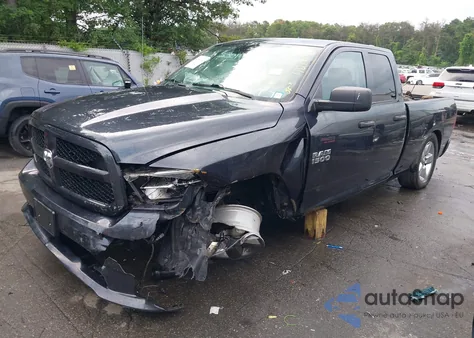 2018 Ram 1500 Express 4X4 6'4 Box из США, поврежденный, VIN 1C6RR7FG9JS344160